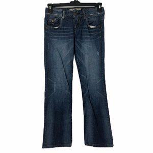 Jolt Womens Distressed Bootcut Jeans Juniors 5